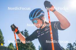 05.09.2024, Font-Romeu, France (FRA): Sara Andersson (SWE) - Biathlon summer training, Font-Romeu (FRA). www.nordicfocus.com. © Authamayou/NordicFocus. Every downloaded picture is fee-liable.