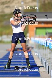 06.08.2024, Lenzerheide, Switzerland (SUI): Lisa Theresa Hauser (AUT) - Biathlon summer training, Lenzerheide (SUI). www.nordicfocus.com. © Manzoni/NordicFocus. Every downloaded picture is fee-liable.