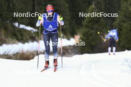 06.11.2024, Davos, Switzerland (SUI): Elisa Gasparin (SUI) - Biathlon training, snowfarming track, Davos (SUI). www.nordicfocus.com. © Manzoni/NordicFocus. Every downloaded picture is fee-liable.