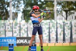 15.09.2024, Dresden, Germany (GER): Lisa Vittozzi (ITA) - City Biathlon - Dresden (GER). www.nordicfocus.com. © Reichert/NordicFocus. Every downloaded picture is fee-liable.