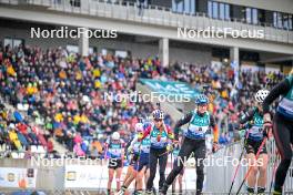 15.09.2024, Dresden, Germany (GER): Marketa Davidova (CZE), Franziska Preuss (GER), (l-r) - City Biathlon - Dresden (GER). www.nordicfocus.com. © Reichert/NordicFocus. Every downloaded picture is fee-liable.