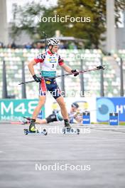 15.09.2024, Dresden, Germany (GER): Tarjei Boe (NOR) - City Biathlon - Dresden (GER). www.nordicfocus.com. © Reichert/NordicFocus. Every downloaded picture is fee-liable.