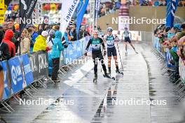 15.09.2024, Dresden, Germany (GER): Paulina Fialkova (SVK), Anna Gandler (AUT), (l-r) - City Biathlon - Dresden (GER). www.nordicfocus.com. © Reichert/NordicFocus. Every downloaded picture is fee-liable.