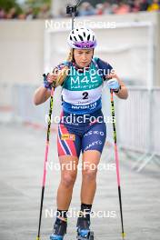 15.09.2024, Dresden, Germany (GER): Ingrid Landmark Tandrevold (NOR) - City Biathlon - Dresden (GER). www.nordicfocus.com. © Reichert/NordicFocus. Every downloaded picture is fee-liable.