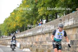 15.09.2024, Dresden, Germany (GER): Justus Strelow (GER) - City Biathlon - Dresden (GER). www.nordicfocus.com. © Reichert/NordicFocus. Every downloaded picture is fee-liable.