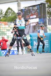 15.09.2024, Dresden, Germany (GER): Justus Strelow (GER) - City Biathlon - Dresden (GER). www.nordicfocus.com. © Reichert/NordicFocus. Every downloaded picture is fee-liable.