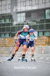 15.09.2024, Dresden, Germany (GER): Ingrid Landmark Tandrevold (NOR) - City Biathlon - Dresden (GER). www.nordicfocus.com. © Reichert/NordicFocus. Every downloaded picture is fee-liable.