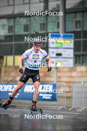 15.09.2024, Dresden, Germany (GER): Roman Rees (GER) - City Biathlon - Dresden (GER). www.nordicfocus.com. © Reichert/NordicFocus. Every downloaded picture is fee-liable.