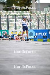 15.09.2024, Dresden, Germany (GER): Anna Gandler (AUT) - City Biathlon - Dresden (GER). www.nordicfocus.com. © Reichert/NordicFocus. Every downloaded picture is fee-liable.