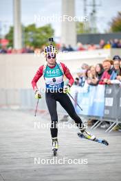 15.09.2024, Dresden, Germany (GER): Marketa Davidova (CZE) - City Biathlon - Dresden (GER). www.nordicfocus.com. © Reichert/NordicFocus. Every downloaded picture is fee-liable.