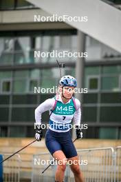 15.09.2024, Dresden, Germany (GER): Anna Gandler (AUT) - City Biathlon - Dresden (GER). www.nordicfocus.com. © Reichert/NordicFocus. Every downloaded picture is fee-liable.