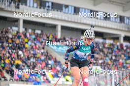 15.09.2024, Dresden, Germany (GER): Karoline Knotten (NOR) - City Biathlon - Dresden (GER). www.nordicfocus.com. © Reichert/NordicFocus. Every downloaded picture is fee-liable.