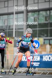 15.09.2024, Dresden, Germany (GER): Karoline Knotten (NOR) - City Biathlon - Dresden (GER). www.nordicfocus.com. © Reichert/NordicFocus. Every downloaded picture is fee-liable.