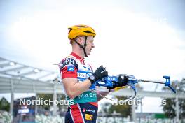 15.09.2024, Dresden, Germany (GER): Johannes Thingnes Boe (NOR) - City Biathlon - Dresden (GER). www.nordicfocus.com. © Reichert/NordicFocus. Every downloaded picture is fee-liable.