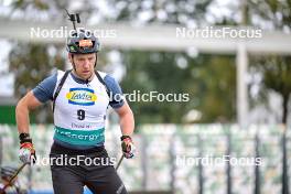 15.09.2024, Dresden, Germany (GER): David Komatz (AUT) - City Biathlon - Dresden (GER). www.nordicfocus.com. © Reichert/NordicFocus. Every downloaded picture is fee-liable.