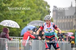 15.09.2024, Dresden, Germany (GER): Tarjei Boe (NOR) - City Biathlon - Dresden (GER). www.nordicfocus.com. © Reichert/NordicFocus. Every downloaded picture is fee-liable.