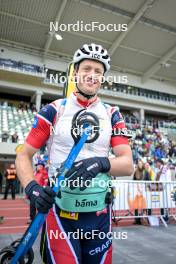 15.09.2024, Dresden, Germany (GER): Tarjei Boe (NOR) - City Biathlon - Dresden (GER). www.nordicfocus.com. © Reichert/NordicFocus. Every downloaded picture is fee-liable.