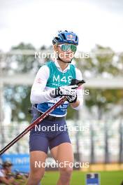 15.09.2024, Dresden, Germany (GER): Anna Gandler (AUT) - City Biathlon - Dresden (GER). www.nordicfocus.com. © Reichert/NordicFocus. Every downloaded picture is fee-liable.