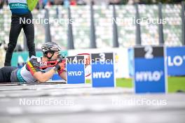 15.09.2024, Dresden, Germany (GER): Florent Claude (BEL) - City Biathlon - Dresden (GER). www.nordicfocus.com. © Reichert/NordicFocus. Every downloaded picture is fee-liable.