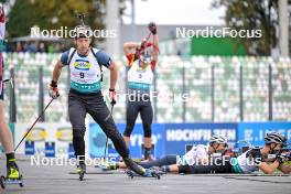 15.09.2024, Dresden, Germany (GER): David Komatz (AUT) - City Biathlon - Dresden (GER). www.nordicfocus.com. © Reichert/NordicFocus. Every downloaded picture is fee-liable.