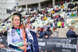 15.09.2024, Dresden, Germany (GER): Karoline Knotten (NOR) - City Biathlon - Dresden (GER). www.nordicfocus.com. © Reichert/NordicFocus. Every downloaded picture is fee-liable.