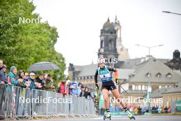 15.09.2024, Dresden, Germany (GER): Johanna Puff (GER) - City Biathlon - Dresden (GER). www.nordicfocus.com. © Reichert/NordicFocus. Every downloaded picture is fee-liable.