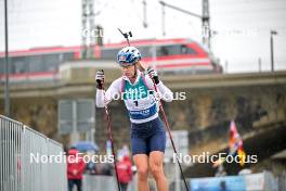 15.09.2024, Dresden, Germany (GER): Anna Gandler (AUT) - City Biathlon - Dresden (GER). www.nordicfocus.com. © Reichert/NordicFocus. Every downloaded picture is fee-liable.