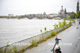 15.09.2024, Dresden, Germany (GER): Lisa Vittozzi (ITA) - City Biathlon - Dresden (GER). www.nordicfocus.com. © Reichert/NordicFocus. Every downloaded picture is fee-liable.