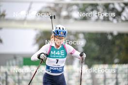 15.09.2024, Dresden, Germany (GER): Anna Gandler (AUT) - City Biathlon - Dresden (GER). www.nordicfocus.com. © Reichert/NordicFocus. Every downloaded picture is fee-liable.