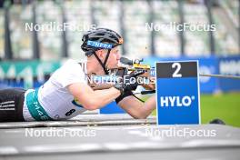 15.09.2024, Dresden, Germany (GER): Roman Rees (GER) - City Biathlon - Dresden (GER). www.nordicfocus.com. © Reichert/NordicFocus. Every downloaded picture is fee-liable.