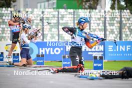 15.09.2024, Dresden, Germany (GER): Anna Gandler (AUT) - City Biathlon - Dresden (GER). www.nordicfocus.com. © Reichert/NordicFocus. Every downloaded picture is fee-liable.