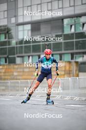 15.09.2024, Dresden, Germany (GER): Lisa Vittozzi (ITA) - City Biathlon - Dresden (GER). www.nordicfocus.com. © Reichert/NordicFocus. Every downloaded picture is fee-liable.