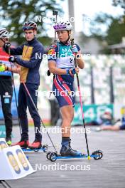 15.09.2024, Dresden, Germany (GER): Ingrid Landmark Tandrevold (NOR) - City Biathlon - Dresden (GER). www.nordicfocus.com. © Reichert/NordicFocus. Every downloaded picture is fee-liable.