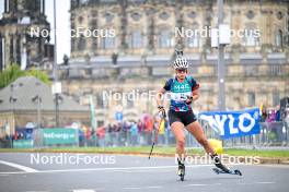 15.09.2024, Dresden, Germany (GER): Karoline Knotten (NOR) - City Biathlon - Dresden (GER). www.nordicfocus.com. © Reichert/NordicFocus. Every downloaded picture is fee-liable.