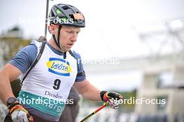 15.09.2024, Dresden, Germany (GER): David Komatz (AUT) - City Biathlon - Dresden (GER). www.nordicfocus.com. © Reichert/NordicFocus. Every downloaded picture is fee-liable.