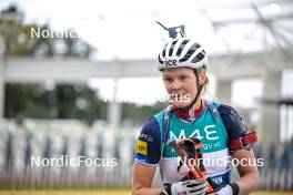 15.09.2024, Dresden, Germany (GER): Karoline Knotten (NOR) - City Biathlon - Dresden (GER). www.nordicfocus.com. © Reichert/NordicFocus. Every downloaded picture is fee-liable.