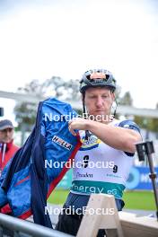 15.09.2024, Dresden, Germany (GER): David Komatz (AUT) - City Biathlon - Dresden (GER). www.nordicfocus.com. © Reichert/NordicFocus. Every downloaded picture is fee-liable.