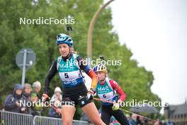 15.09.2024, Dresden, Germany (GER): Franziska Preuss (GER) - City Biathlon - Dresden (GER). www.nordicfocus.com. © Reichert/NordicFocus. Every downloaded picture is fee-liable.