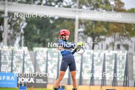 15.09.2024, Dresden, Germany (GER): Lisa Vittozzi (ITA) - City Biathlon - Dresden (GER). www.nordicfocus.com. © Reichert/NordicFocus. Every downloaded picture is fee-liable.