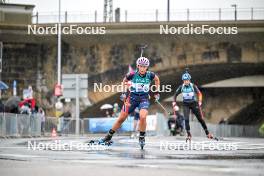 15.09.2024, Dresden, Germany (GER): Ingrid Landmark Tandrevold (NOR) - City Biathlon - Dresden (GER). www.nordicfocus.com. © Reichert/NordicFocus. Every downloaded picture is fee-liable.