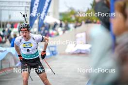 15.09.2024, Dresden, Germany (GER): Roman Rees (GER) - City Biathlon - Dresden (GER). www.nordicfocus.com. © Reichert/NordicFocus. Every downloaded picture is fee-liable.