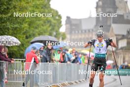 15.09.2024, Dresden, Germany (GER): Justus Strelow (GER) - City Biathlon - Dresden (GER). www.nordicfocus.com. © Reichert/NordicFocus. Every downloaded picture is fee-liable.