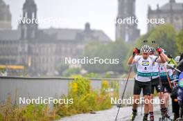 15.09.2024, Dresden, Germany (GER): Philipp Nawrath (GER) - City Biathlon - Dresden (GER). www.nordicfocus.com. © Reichert/NordicFocus. Every downloaded picture is fee-liable.