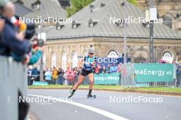 15.09.2024, Dresden, Germany (GER): Karoline Knotten (NOR) - City Biathlon - Dresden (GER). www.nordicfocus.com. © Reichert/NordicFocus. Every downloaded picture is fee-liable.