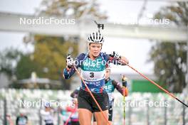 15.09.2024, Dresden, Germany (GER): Karoline Knotten (NOR) - City Biathlon - Dresden (GER). www.nordicfocus.com. © Reichert/NordicFocus. Every downloaded picture is fee-liable.