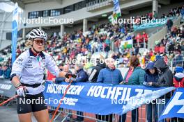 15.09.2024, Dresden, Germany (GER): Karoline Knotten (NOR) - City Biathlon - Dresden (GER). www.nordicfocus.com. © Reichert/NordicFocus. Every downloaded picture is fee-liable.