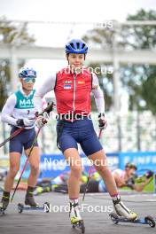 15.09.2024, Dresden, Germany (GER): Anna Andexer (AUT) - City Biathlon - Dresden (GER). www.nordicfocus.com. © Reichert/NordicFocus. Every downloaded picture is fee-liable.