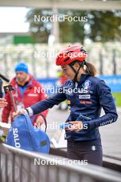 15.09.2024, Dresden, Germany (GER): Lisa Vittozzi (ITA) - City Biathlon - Dresden (GER). www.nordicfocus.com. © Reichert/NordicFocus. Every downloaded picture is fee-liable.