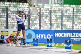 15.09.2024, Dresden, Germany (GER): Anna Gandler (AUT) - City Biathlon - Dresden (GER). www.nordicfocus.com. © Reichert/NordicFocus. Every downloaded picture is fee-liable.