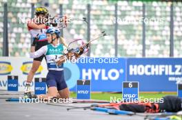 15.09.2024, Dresden, Germany (GER): Anna Gandler (AUT) - City Biathlon - Dresden (GER). www.nordicfocus.com. © Reichert/NordicFocus. Every downloaded picture is fee-liable.